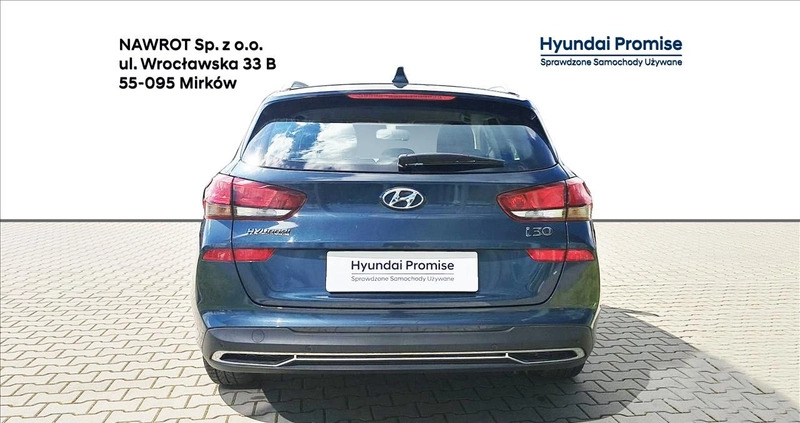 Hyundai I30 cena 67500 przebieg: 37628, rok produkcji 2022 z Nieszawa małe 67